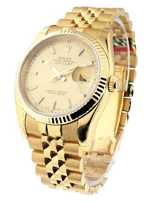 rolex datejust steel gold|rolex datejust 36mm yellow gold.